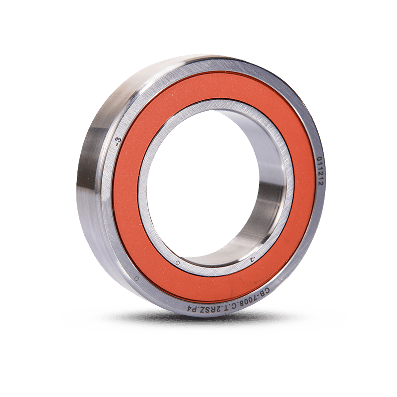 HCB7008-C-2RSD-T-P4S-UL bóng sứ tốc độ cao Vòng bi tiếp xúc góc CNC